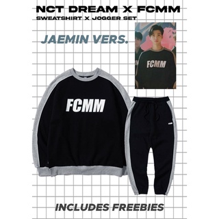 Nct DREAM X FCMM เสื้อกันหนาว + ชุดเสื้อสเวตเตอร์ แขนยาว + กางเกงจ็อกเกอร์