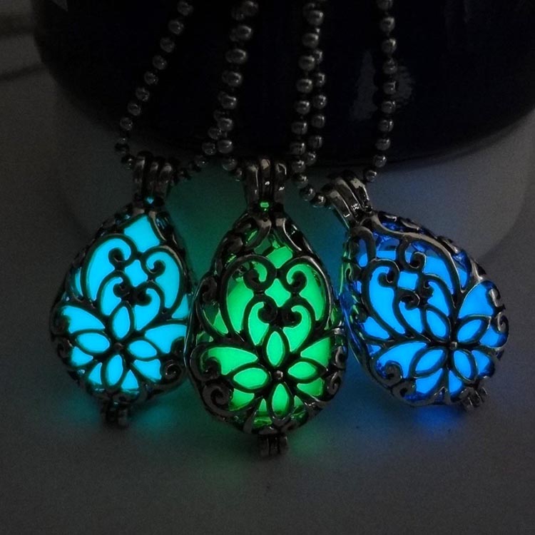 Chic Silver Color Tone Blue Turquoise Eye Bird Owl Pendant Necklace Jewelry Gift