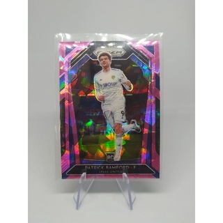 Panini Prizm Premier League Leeds Soccer Cards Pink ice