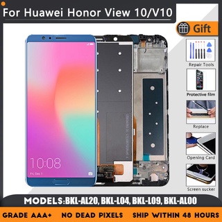 อะไหล่หน้าจอสัมผัส LCD 5.99 นิ้ว สําหรับ Honor View 10 HUAWEI Honor V10 BKL AL20 L04 L09