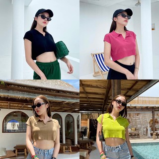 SATU | Summer crop top เสื้อครอป