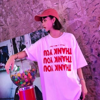 เสื้อโอเวอร์ไซส์ thank you