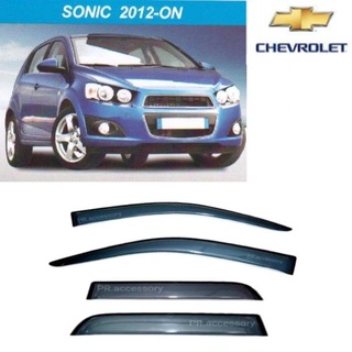 New PR กันสาด CHEVROLET SONIC ปี2012 - ON