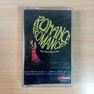 Romance Romance - Musical (1988)  เทป Cassette รับประกันไม่มีอัดทับ  มีเก็บเงินปลายทาง / 1004