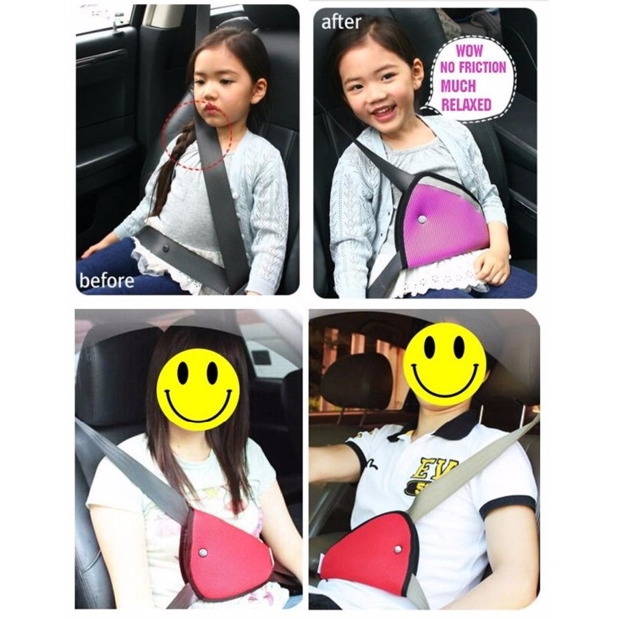 COD - OK 🔥 ที่ปรับสายเข็มขัดนิรภัยสำหรับเด็ก เข็มขัดนิรภัยรถยนต์สำหรับเด็ก ชิ้นละ 59 บาท