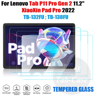 ฟิล์มกระจกนิรภัยกันรอยหน้าจอ HD 9H 11.2 นิ้ว สําหรับ Lenovo Tab P11 Pro Gen2 XiaoXin Pad Pro 2022 TB-132FU TB-138FU