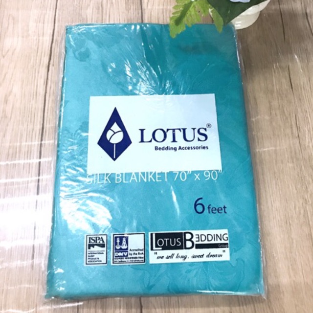 แผ่น ชุดที่นอน 💥 ผ้าห่มแพร Lotus โลตัส 6ฟุต สีเขียว 💥💥