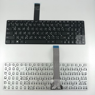 ASUS คีย์บอร์ดโน๊ตบุ๊ค KEYBOARD K55V สีดำ