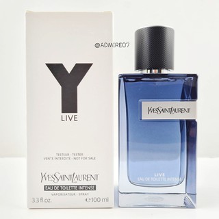 JUL02 ส่งฟรี YSL Y LIVE EDT INTENSE 100ml กล่องเทส น้ำหอม