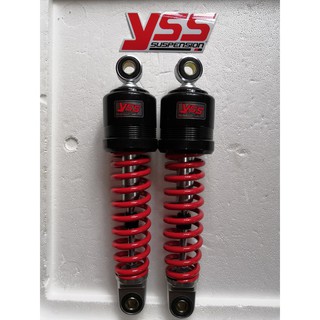 โช๊คหลังสีแดง Yamaha mate Y100 ,Y111 ,Alfa ,Belle R ของใหม่