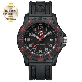 LUMINOX "ประกันศูนย์ 2ปี" Man Watch (BLACK OPS 8880 SERIES CaseBack Stainless Steel) รุ่น 8895 - Black/Red