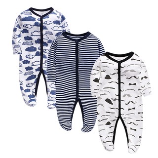 Newborn Baby Boy Clothes Frogsuit Romper Cotton Long-Sleeved Jumpsuit Infant Girl Clothing Pajamas