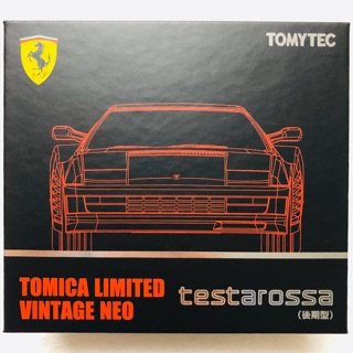 Tomica FERRARI TESTAROSSA Tomica Limited Vintage Neo กล่องTOMYTEC