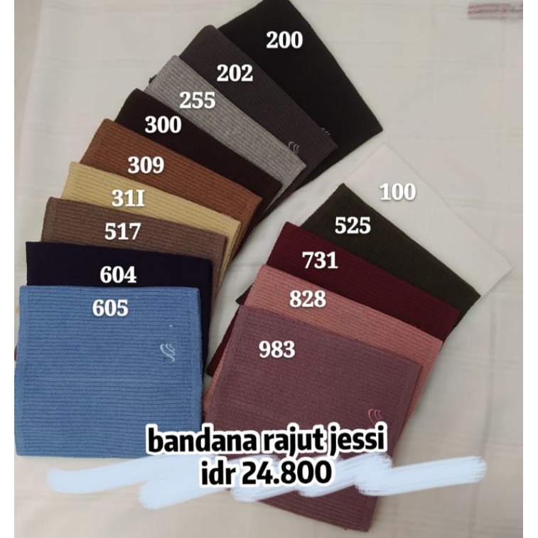 ต้นฉบับ Jessi Rabbani ถักซิพุต