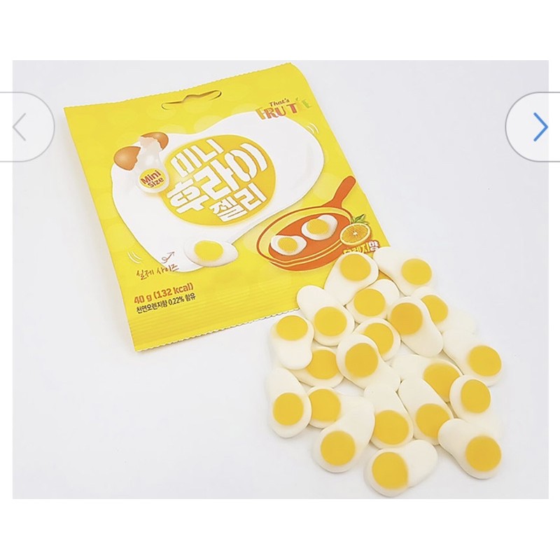 พร้อมส่ง ขนม ASMR มินิ เยลลี่ไข่ดาวทอด 🌟ขนมนำเข้าจากเกาหลี🌟