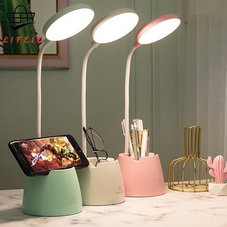 Table Lamps โคมไฟตั้งโต๊ะป้องกันดวงตาที่สามารถปรับแสงสีขาวแสงอบอุ่นแสงสีขาวอบอุ่นและความสว่างของแสงแต่ละชนิดสามารถปรับได