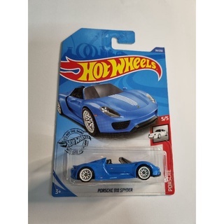 รถเหล็ก  Hotwheels PORSCHE 918 SPYDER (ib30)