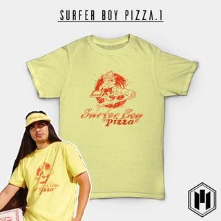 เสื้อยืดคอกลมArgyle 1 Stranger Things Season 4 Pizza Surfer Boy เสื้อยืด แขนสั้น คอกลม ผ่าข้างหน้า เท่านั้นS-4XL