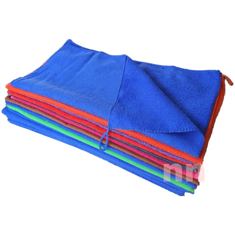 ผ้าไมโครไฟเบอร์ เช็ครถยนต์ ขนาด 40x40 หนา 220g ผ้าคุณภาพ ไมโคไฟเบอร์ พร้อมส่ง