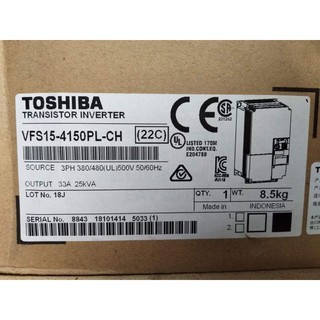 Toshiba Inverter VFS15-4150PL-CH