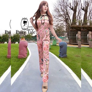 (5177) Jumpsuit ขายาว