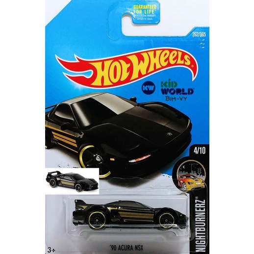 Hot Wheels basic 90 Acura NSX DVC36 รถโมเดล