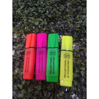 ปากกาเน้นคำ1กระปุก มี4สี No.HL-757(ยกกระปุก)