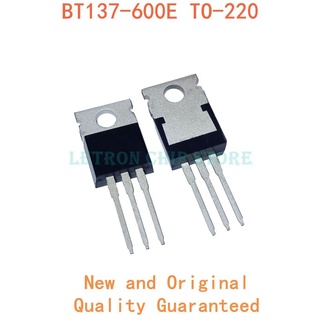 NOVO ชิปเซ็ต ไอซี bt137-600e to220 bt137-600 for-220 bt137 600e ของแท้ 10 ชิ้น