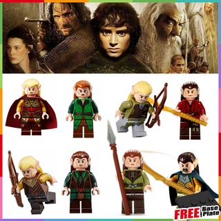 ฟิกเกอร์ Elf King Elrond Lord of The Rings Elf Prince Elf Captain Mirkwood Boss ขนาดเล็ก PG8027