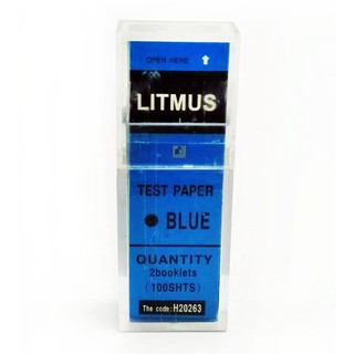 กระดาษลิตมัส LIMUS PAPER TEST 100 ชิ้น (ทดสอบกรด)