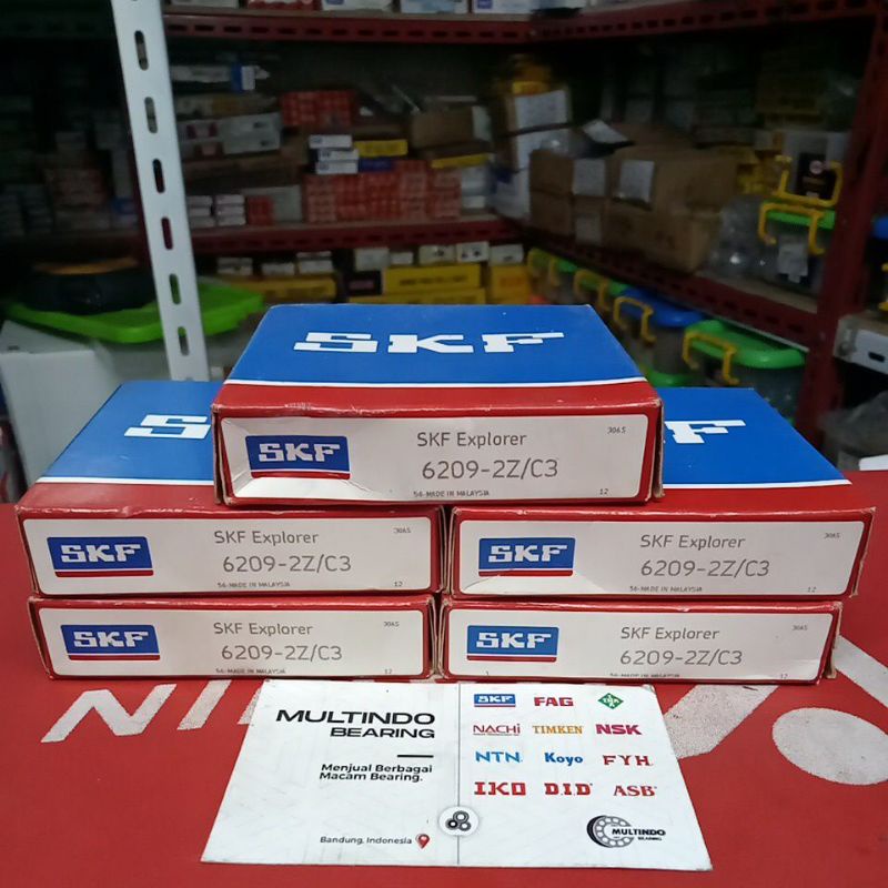 แบริ่ง 6209 ZZ C3 SKF ORIGINAL