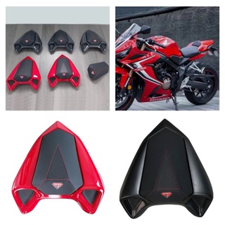 เสริมเบาะคนซ้อน cbr650rครอบเบาะตูดมดแฟริ่งหลังเบาะนั่งหลัง cbr650rครอบเบาะเดิมสีแดง honda CBR 650rสีดำ