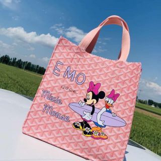 🌈🌈Wowww กระเป๋าชมพู สีหวาน EMO Mickey &amp; Minnie  อีโมมิกกี้มินนี่