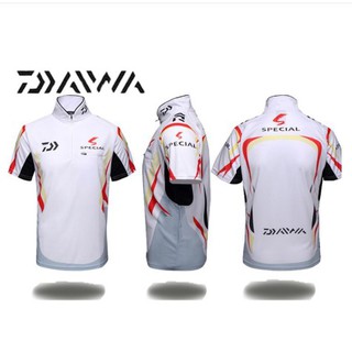 เสื้อผ้าตกปลา เสื้อยืดแขนสั้น Daiwa Daw