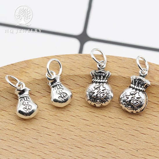 S925 กระเป๋าแขวน Charm - NQ Jewelry