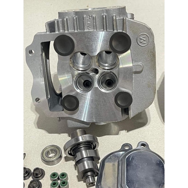 ชุด125/4วาวลูก66มิลอุปกรณ์ครบชุดพร้อมเซ็ทขนาดวาว24-21เสื้อสูบปลอกนอกหนา69.2มิลใส่ชัก3ชัก5ใส่125รุ่นค