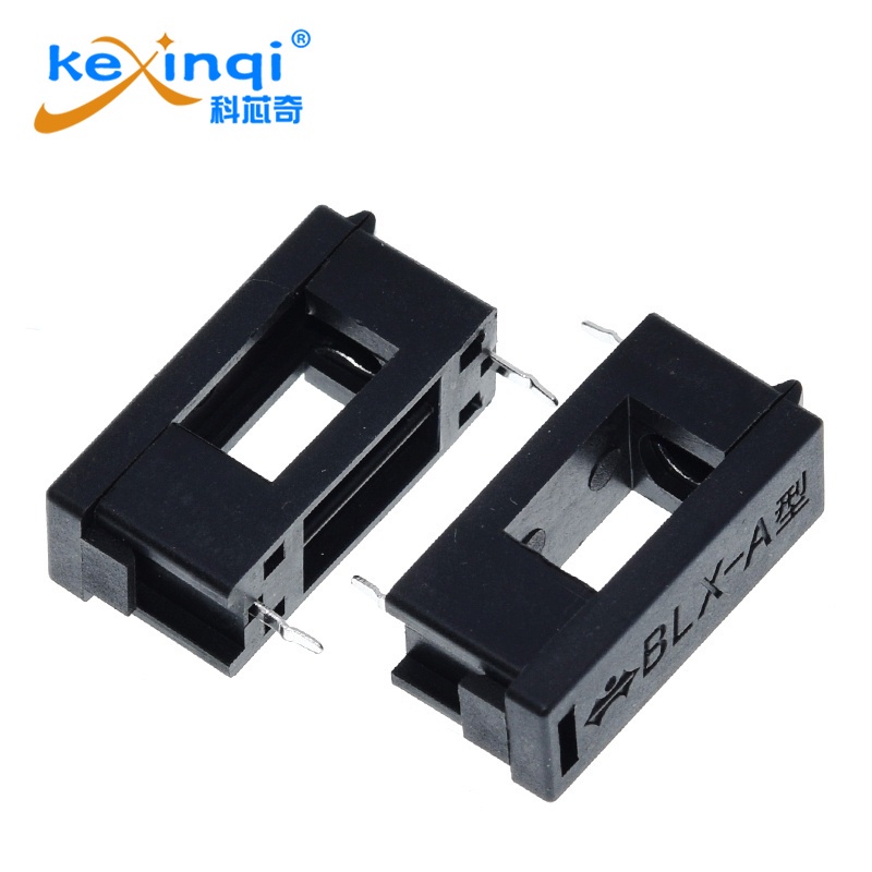 10PCS BLX-A ประเภท 5*20 มม.พร้อมฝาครอบฟิวส์ที่นั่งฟิวส์ท่อฟิวส์ผู้ถือฟิวส์ 5x20 ที่นั่ง