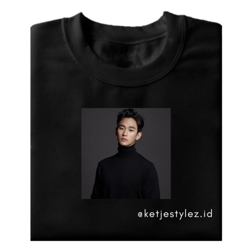 Kim Soo Hyun เสื้อยืดที่กําหนดเอง/หน้าจอเกาหลีพิมพ์เสื้อยืดที่กําหนดเอง Kim Soo Hyun Queen of Tears 