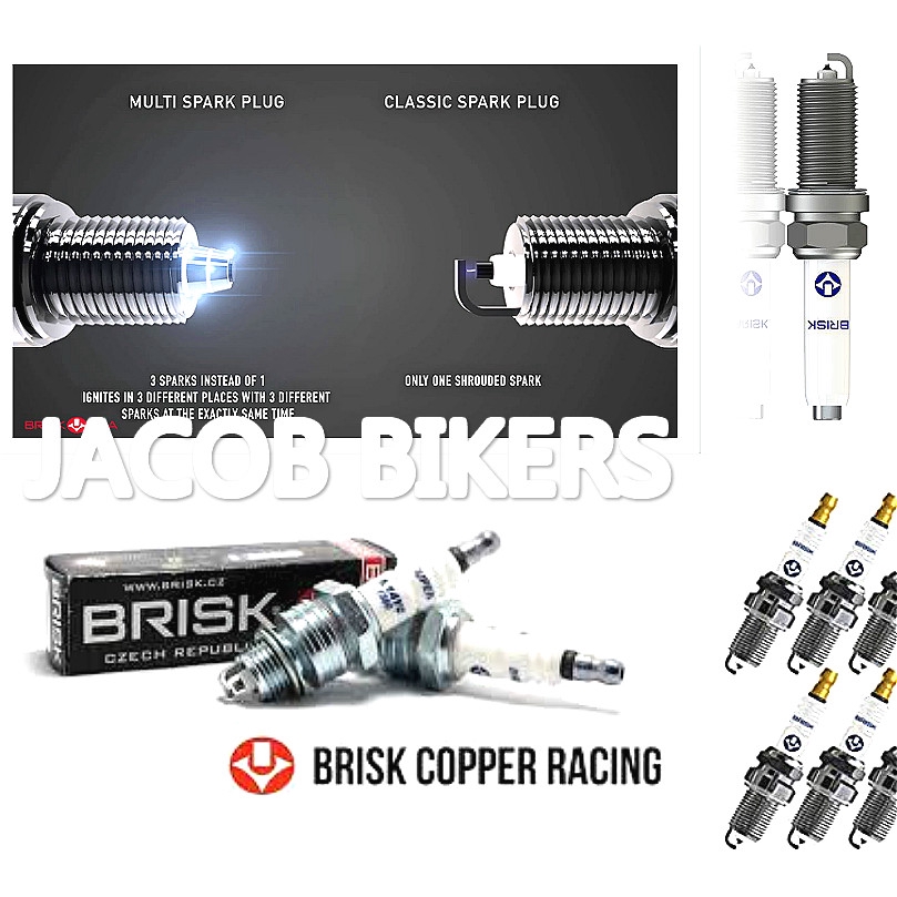 SPARK PLUG RACING (BRISK) AR12C .L14C.AR14Y-9.นาริ14YC