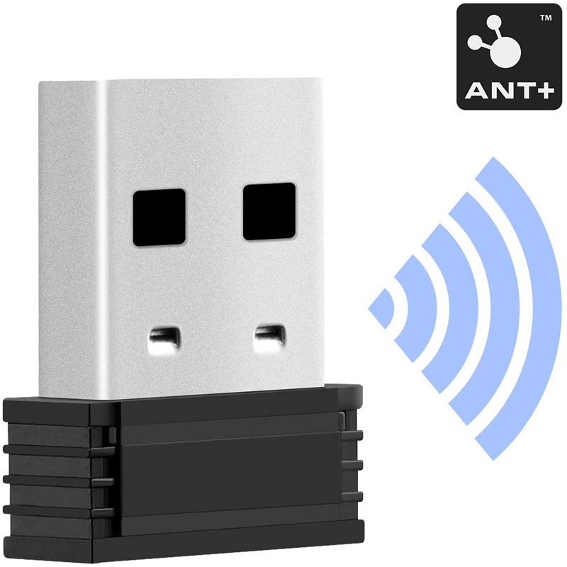 Coospo ANT + USB Stick อะแดปเตอร์ USB ANT + เครื่องส่งสัญญาณเซนเซอร์ TrainerRoad อัพเกรดจักรยานเทรนเ