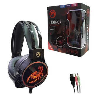 Marvo Backlighted Stereo Headset รุ่น HG8907