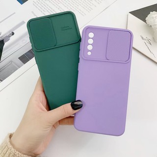 เคสโทรศัพท์มือถือ ซิลิโคน ป้องกันเลนส์กล้อง แบบสไลด์ได้ สําหรับ Samsung Galaxy A14 A24 A54 4G