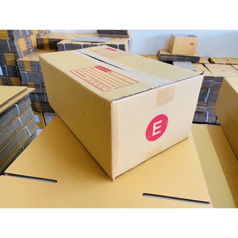 ถูกและดี กล่องไปรษณีย์ฝาชนเบอร์ E ขนาด กว้าง 24 ซม. ยาว 40 ซม. สูง 17 ซม.