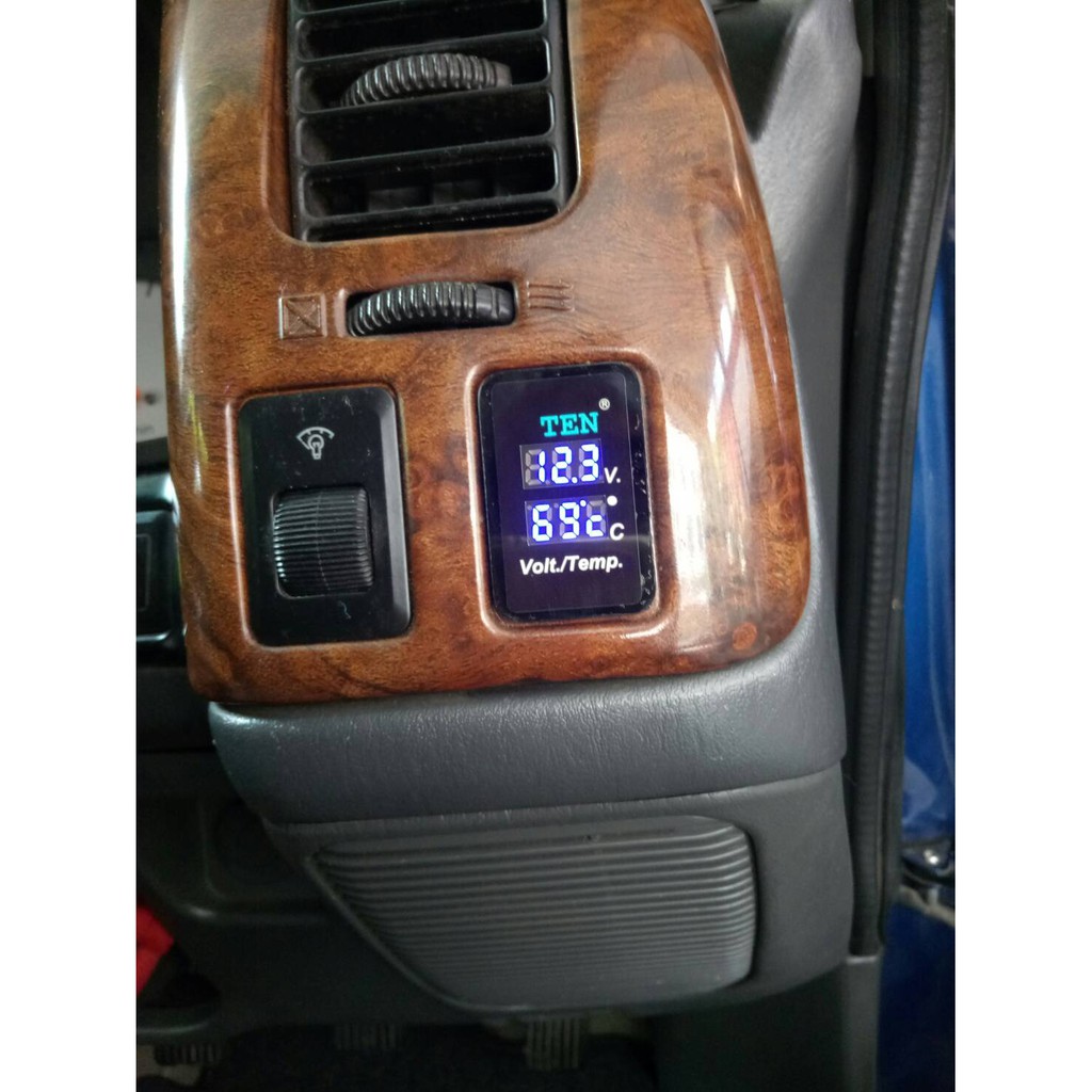 ตัวเตือนความร้อนเครื่องยนต์ #เตือนด้วยเสียง MITSUBISHI STRADA Pajero โซกุน GWagon สินค้ารับประกัน 1ป