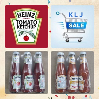 Heinz ไฮนซ์ ซอสมะเขือเทศ ซอสพริก Tomato Sauce Ketchup Chilli Sauce 🍅 ขนาด 300 กรัม * 3 ขวด 🌶️