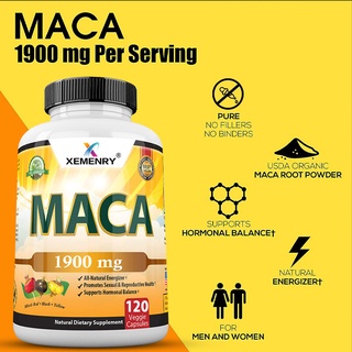 Natural Male Kamagan Powder, Ginseng Powder, Peru Black Maca Root, Male Health Products ผลิตภัณฑ์อาหารเสริมสำหรับผู้ชาย