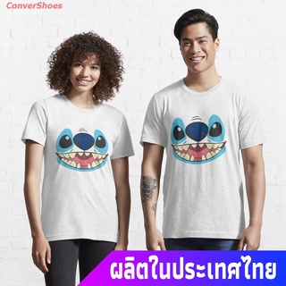 เสื้อยืดยอดนิยม Lilo amp; Stitch Big Face Stitch T-Shirt Essential T-Shirt Mens Womens T-shirts