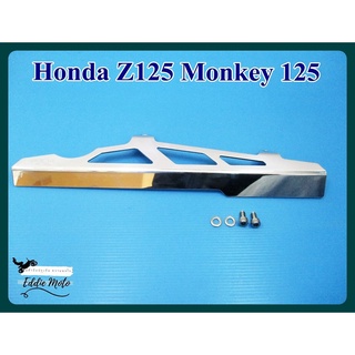 HONDA Z125 MONKEY 125  "ALUMINIUM" SILVER" G-CRAFT CHAIN COVER CHAIN GUARD SET  // บังโซ่ ครอบโซ่ สีเงิน