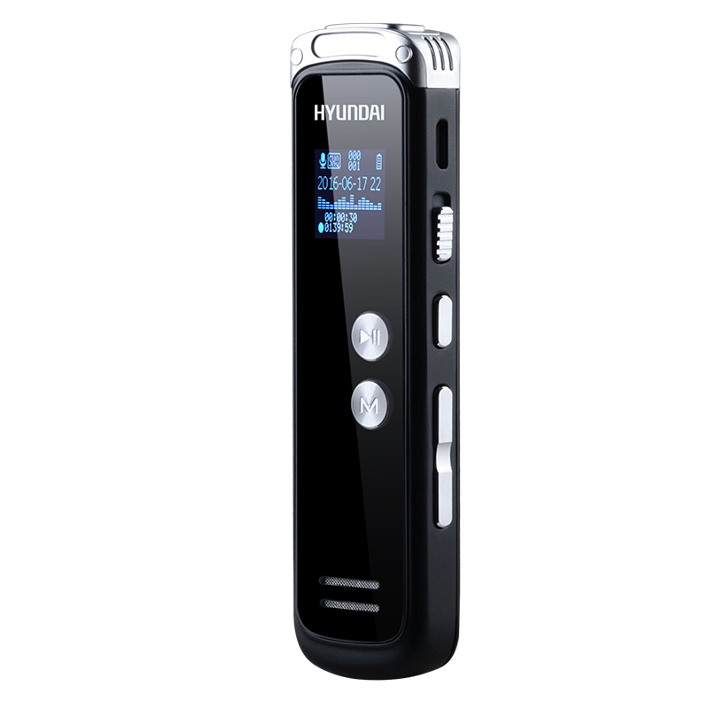 นักแปล Hyundai E910 professional digital voice audio activated recorder