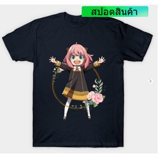 DRG เสื้อยืดเท่ๆ Summer New The latest comics SPY×FAMILY Loid Forger, Anya Forger, Yor ForgerLoid Forger T-Shirt